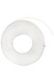 White round nylon lawnmower line 1.6mm x 175m - Durable mowing line for trimmer heads - Ideal for gardening and lawn care -