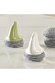 White dishwashing brush with 4 brush heads - 2