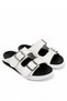 Farilya Women's Double Buckle Light Sole Comfortable Daily Summer Sports Slippers - 3