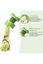 Spiral slicer 2-piece set, easy to clean, suitable for zucchini and cucumber, green. - 2