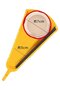Two-piece rotating bottle opener, non-slip, suitable for arthritis patients, yellow. - 2