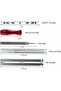 Universal sharpening kit with files/handle/bag. - 3