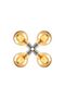 4 E27 G80 4W vintage warm bulbs.