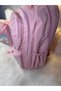 Children's School Bag Set of 2 with Cute Figures and Teddy Bear, with Lunch Box, Insulated Foil Inner Lining, Water Resistant Kindergarten Primary School Backpack, Pink - 4