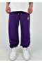 Star Embroidered All Seasons Wearable Adjustable Leg Loose Sweatpants - 5