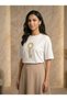 Unisex Oversize T-Shirt Gold Key Pattern Printed Cotton Crew Neck Loose Fit T-Shirt - 2