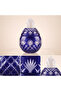 Crystal Cut Decor Czech Al Napkin Holder / Glass Napkin Holder - 2