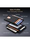 Mens RFID Blocking Slim Bifold Wallet Minimalist Leather Small Wallets for Men with Cash Poc - 3