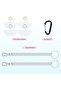 حبل تعليق الهاتف من Doormoon مع رقعة تثبيت، أحزمة مرنة عالمية ومرابط لحافظة الهاتف لمنع السرقة - 4