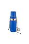 Steel Flask 700 ml Stainless Steel Flask with Neck Strap (Mixed Color 1 Piece) - 5