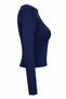Long Sleeve Navy Blue Women's Blouse 4451 - 2