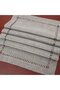 Linen table runner - 275 x 32 cm - Grey - 4