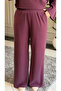 6072 - Stylish Comfortable Ribbed Ripo Soft Fabric Casual Women's Set - 7