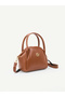 Parma Women's Hand and Shoulder Bag with Zipper Detail and Adjustable Strap - 3