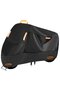 XXXL black waterproof motorcycle cover.