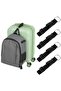 Adjustable luggage hooks and handle clips - four-piece set