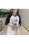 Arctic Monkeys Poster Printed Raglan Sleeve White Unisex Oversize T-Shirt-Favorim50Ton