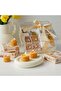 4Pcs Creative Cookie Cutter Scented Candle, Scented Gift Box, Indoor Handmade Modeling Wax - 6