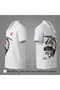 Samurai Frog - Regular Fit Polo Neck T-Shirt White - 2