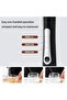 خلاط قهوة محمول قابل لإعادة الشحن عبر USB، 3 مضارب قابلة للاستبدال، 3 سرعات، أسود |   فولاذ مقاوم للصدأ متين - 5