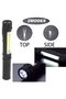 4PCS COB LED Flashlight, Magnetic Pen Light Flashlight Pocket Work Light Multi-Function Work Light I - 2