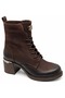 Lebedos Genuine Leather Non-Slip Sole Orthopedic Boots Women's Boots Brown - 2