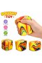 Squishable Cube Fidget Toy, Slow Rising Stress Relief Squeeze Toy, Non-Toxic