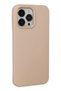Zengezur iPhone 15 Pro Case Nano Velvet Silicone (113707) - Powder - 2