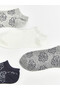 Esvab • Modern & Distinctive Floral Women's Booties Socks 5-Pack - 2
