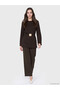 Esvab • Modern & Distinctive Belted Soft Touch Women's Sweatshirt Tunic - 2