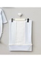 Organic 100% Cotton Fabric 3-Piece Hospital Discharge Set Blanket Jumpsuit Hat 0-3 Months Newborn - 2