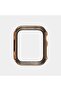 Shiny Chrome Look Apple Watch Series 10/11 46mm Case and Screen Protector – Rose Gold - 3