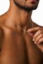 Unisex Thin Italian Snake Model Silver Color Women Men Steel Necklace - 2