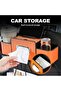 Car Back Seat Organizer, Multifunctional Storage Box with 2 Cup Holders, Tissue Box, Carstor - 5