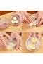1PC Garlic Crusher Manual Press Clear Plastic Roll Chopper Multifunctional Handheld Design for Home - 3