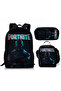 3-In-1 Series Backpack School Backpack Black