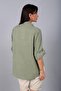 Women's Italian Cotton Mini Floral Embroidered Shirt - 4