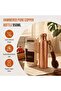 100% Handcrafted Hammered Pure Copper Bottle 950ml with FREE Cleaning Brush & Canvas Bag - 3