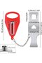 Door chain security heavy-duty portable for home/travel/hotel. - 2