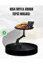 Universal In-Car Cup Holder Tray with 9 Inch Dining Area and Phone Stand - 6