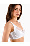 Lace Detailed Bra with Gathering Wire (Underwire) - 2