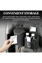 Car Back Seat Organizer, Leather Hanging Storage with Tissue Box Holder, Multi Pocket Auto - 6