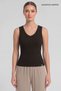 Egyptian Women's Camisole V-Neck Tshirt Brown