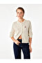 Long Sleeve Embroidered Crew Neck Knitwear Cardigan - 2