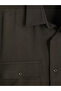 Ozmarka New Season Brown Relax Fit Men's Shirt - 7