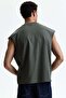 Relaxed Fit Cotton vest top - 4