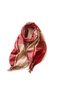 Women's faux cashmere scarf powder blue plaid tassel warm. - 4