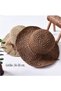 Women's sun hats - Summer Straw with UV protection Beach Adult - 2