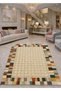 Sdt Traditional Patterned Modern Woven Base Decorative Carpet Sdtamor5088 - 3