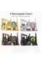R587 City landmark metal relief refrigerator stickers gold and silver bronze multicolor Burj Khalifa Hotel tourist souvenir magnetic decoration 1 - 2